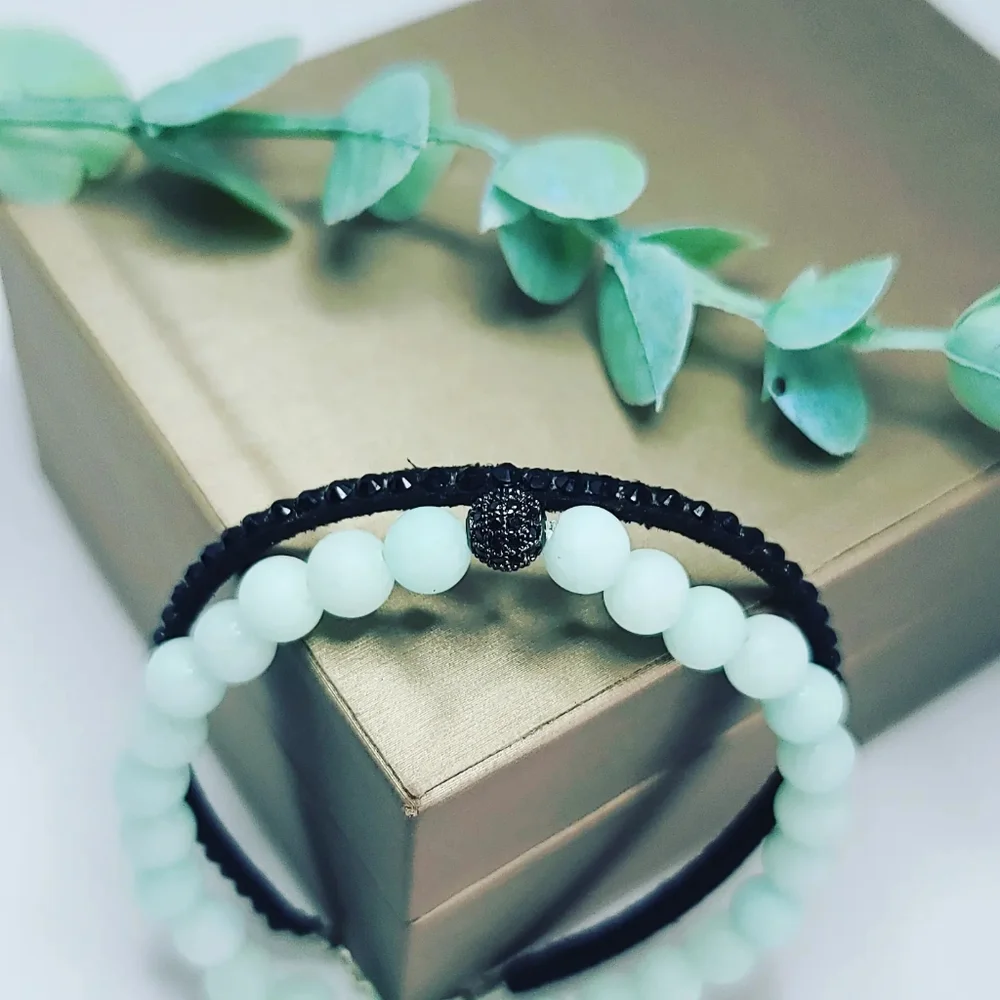 Amazonite bracelet - Picture 2 of 5
